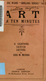 Art in ten minutes : a lightning sketch lecture_cover