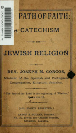 The path of faith : the catechism of the Jewish religion_cover