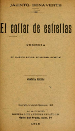 El collar de estrellas : comedia en cuatro actos, en prosa_cover