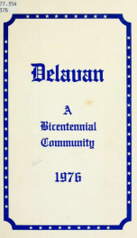 Delavan : a bicentennial community_cover