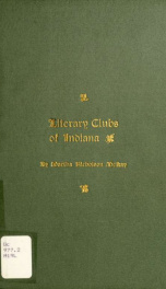 Literary clubs of Indiana_cover