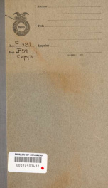 Speech of the Hon. Francis W. Pickens, of South Carolina, delivered in the House of Representatives, on the 23d of May, 1836, the House being in committee of the whole on the fortification bill_cover