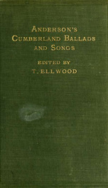 Anderson's Cumberland ballads and songs_cover