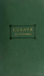 Essays, practical & speculative_cover