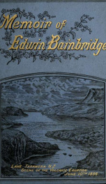 Edwin Bainbridge : a memoir_cover