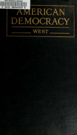 The story of American democracy, political and industrial_cover