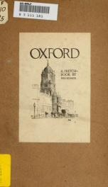 Oxford : a sketch-book_cover