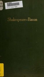 Shakespeare - Bacon_cover