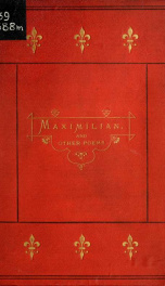 Maximilian, and other poems_cover