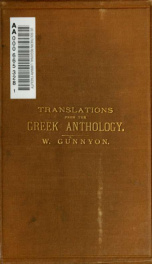A century of translations from the Greek anthology_cover