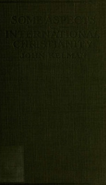 Some aspects of international Christianity_cover