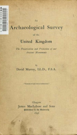 An archaeological survey of the United Kingdom_cover