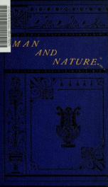 Man and nature : poems written long ago_cover