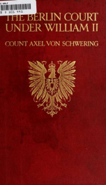 The Berlin court under William II_cover