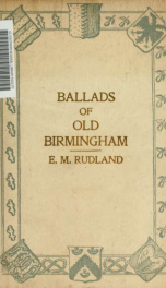 Ballads of old Birmingham_cover