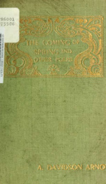 The coming of spring : and other poems_cover