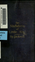 The sinfulness of little sins_cover