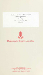 Equilibrium results for a pair of coupled discrete-time queues_cover