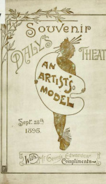 An artist's model : a comedy with music, in two acts_cover