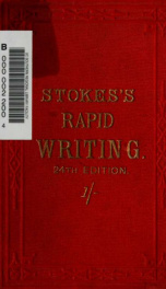 Stokes's rapid writing : for rapidly teaching to write, and for teaching to write rapidly_cover