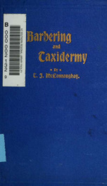 Barbers' manual ; and, Text book on taxidermy_cover