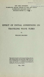 Effect of initial conditions on travelling wave tubes_cover