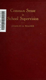 Common sense in school supervision_cover