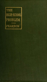 The high school problem_cover