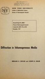 Diffraction in inhomogeneous media_cover