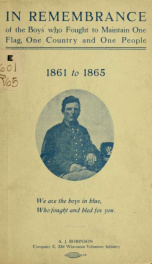 Memorandum and anecdotes of the Civil War, 1862 - 1865_cover