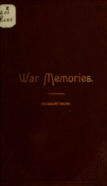 Personal recollections of the war. A record of service with the Ninety-third New York Vol. Infantry, and the First Brigade, First Division, Second Corps, Army of the Potomac_cover