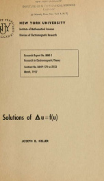 On solutions of [delta]u = f(u)_cover