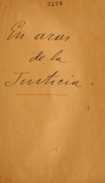 En aras de la justicia : drama de carácter histórico_cover