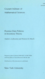 Promise data policies in inventory theory_cover