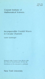 Incompressible cnoidal waves in circular channels_cover