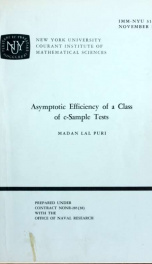 Asymptotic efficiency of a class of c-sample tests_cover