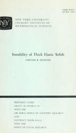 Instability of thick elastic solids_cover
