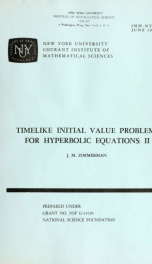 Timelike initial value problems for hyperbolic equations: II_cover