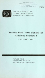 Timelike initial value problems for hyperbolic equations: I_cover