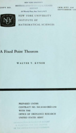 A fixed point theorem_cover