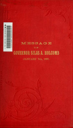 Message ... to the twenty-fifth session of the Legislature of Nebraska. January 7th 1897_cover