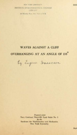 Waves against a cliff overhanging at an angle of 135 degrees_cover