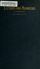 Lectures and addresses_cover