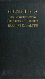 Genetics; an introduction to the study of heredity_cover