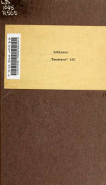 The teachers' ABC, being ordinary thoughts of an ordinary teacher in an ordinary schoolroom_cover