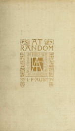 At random; essays and stories_cover