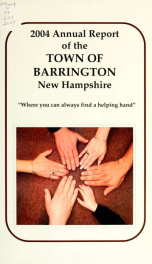 Annual report of the Town of Barrington, New Hampshire 2004_cover