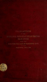 Transactions of 7th Annual Conference of State and Territorial Health Officers with U.S. Public Health and Marine-Hospital Service, Washington, D.C., June 2, 1909 [microform]_cover