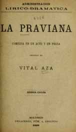 La praviana : comedia en un acto y en prosa_cover