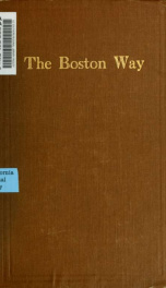 The Boston way; plans for the development of the individual child_cover